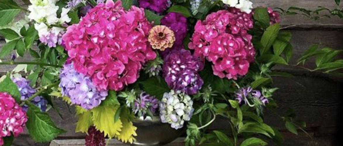 Colorful floral arrangement