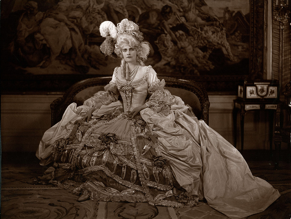 Marjorie Post in costume as Marie Antoinette