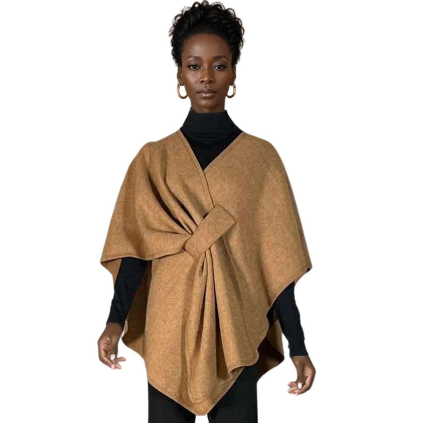 Luxury Feel Wool Cape