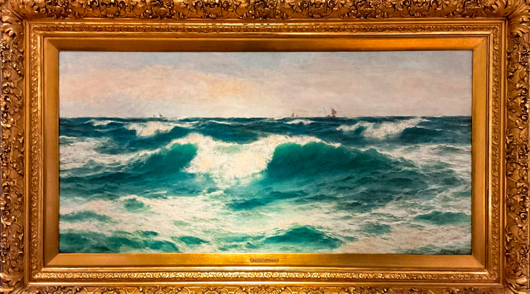 Image of the painting "Oil Painting off of St. Ives."